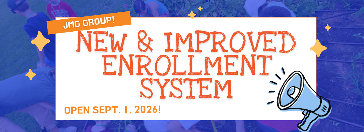 JMG Group has a new and improved enrollment system