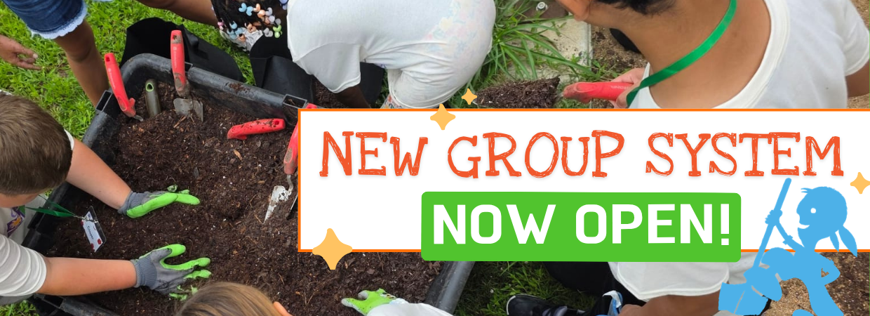 New Group System Now Open!